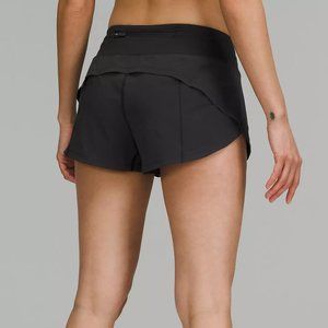 Lululemon Speed Up Low-Rise Lined Shorts in Black